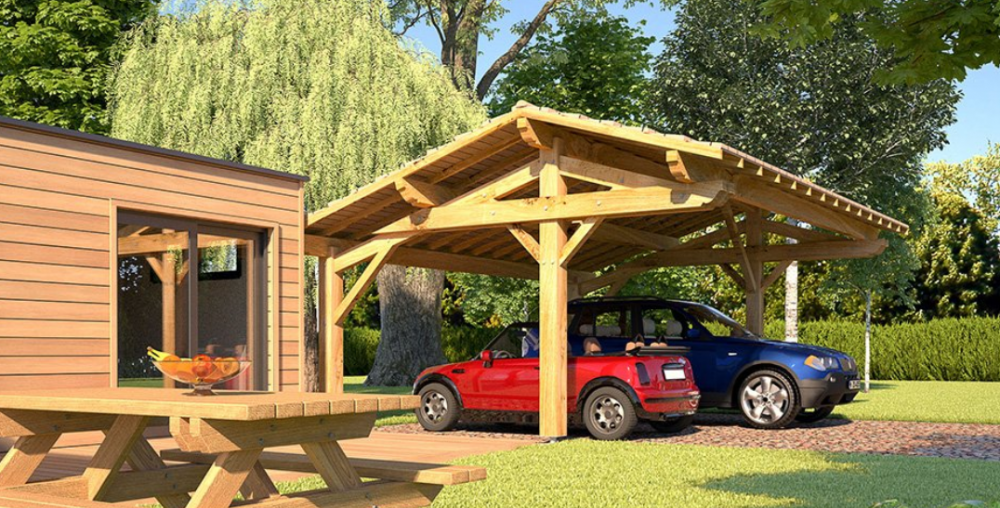 Montage d'un carport pour votre voiture à Mouscron